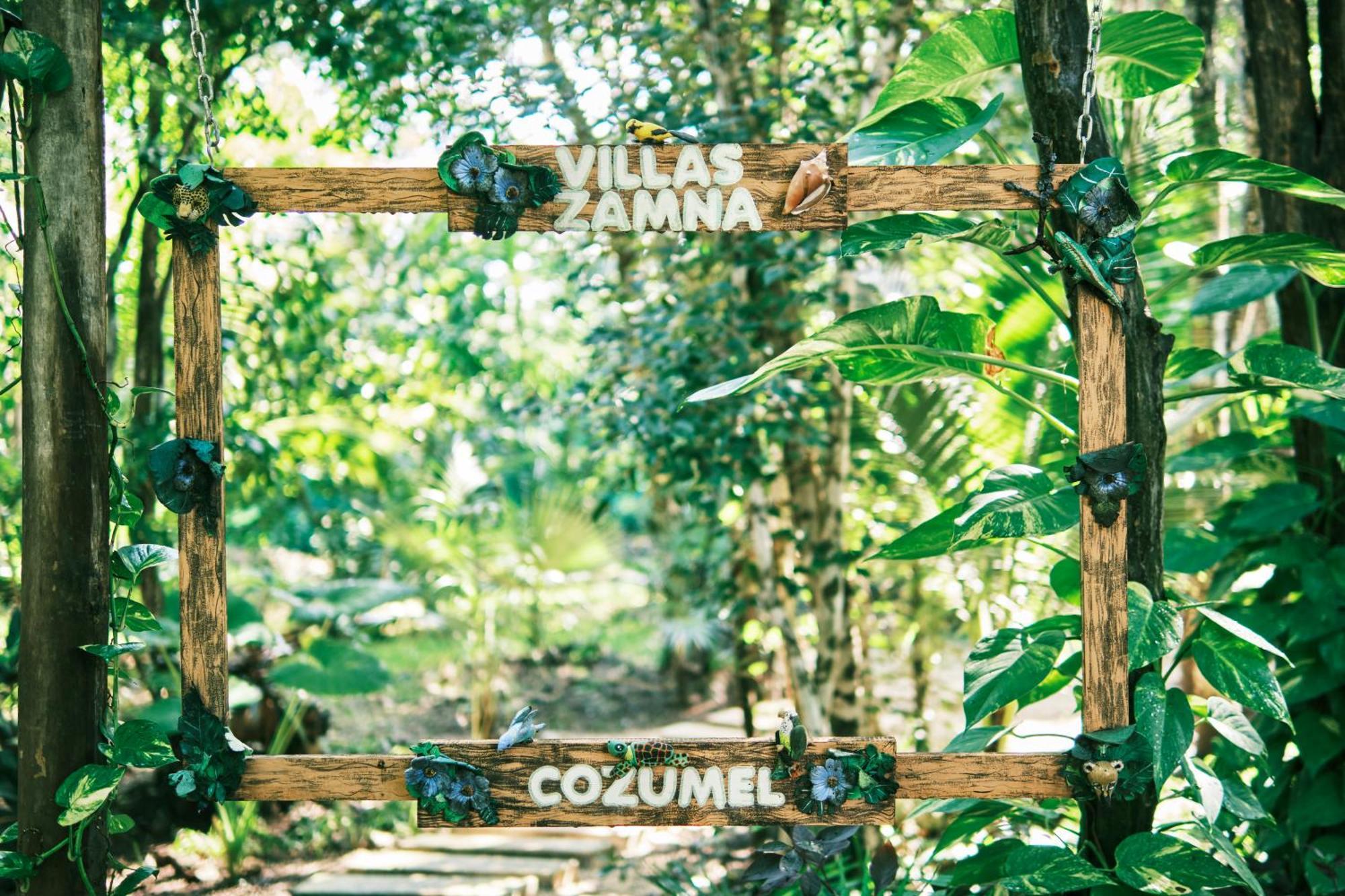 Villas Zamna - Jungle Villas 科苏梅尔 外观 照片